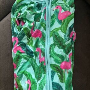 Flamingo Little Sleepies Zippy